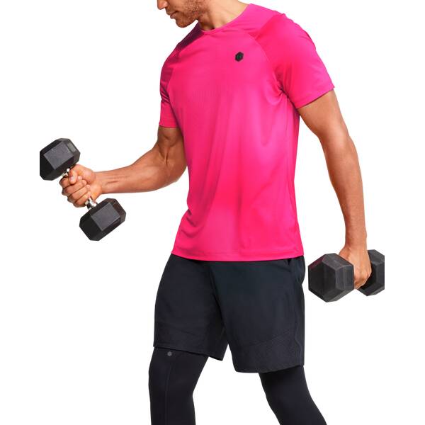 Thumbnail - UNDER ARMOUR Herren Trainingsshirt "Rush HeatGear" Kurzarm