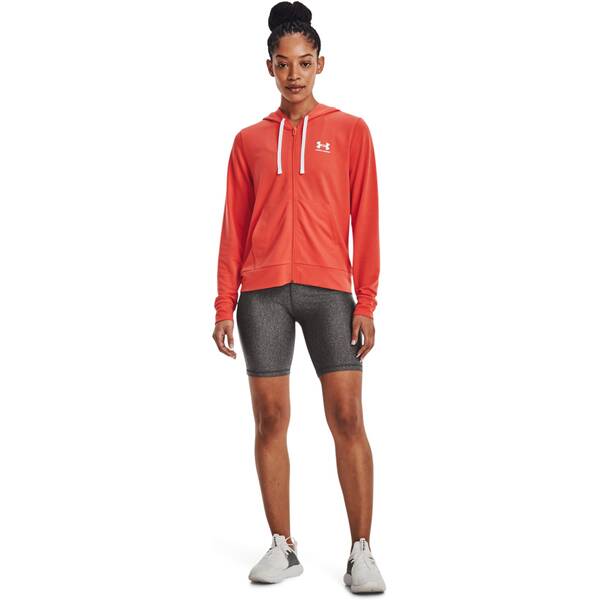 Thumbnail - UNDER ARMOUR Damen Langarm Rival Terry FZ Hoodie