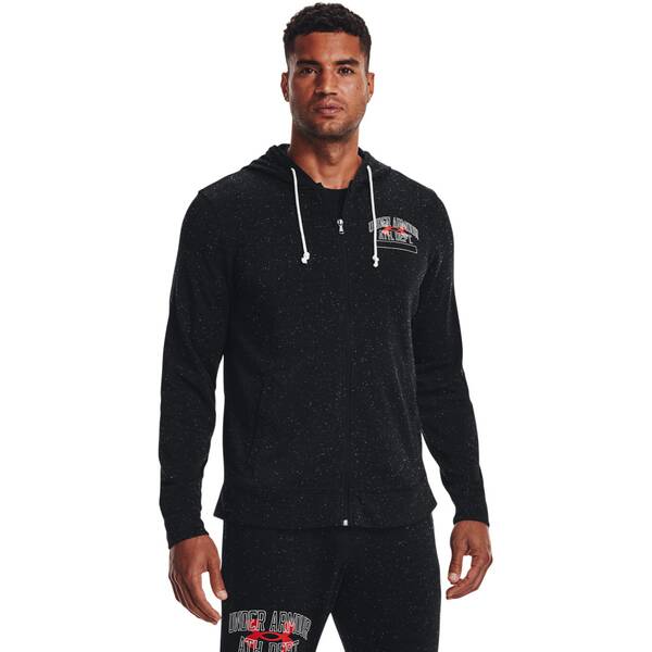 Thumbnail - UNDER ARMOUR Herren Langarm Rival Try Athlc Dep FZ HD