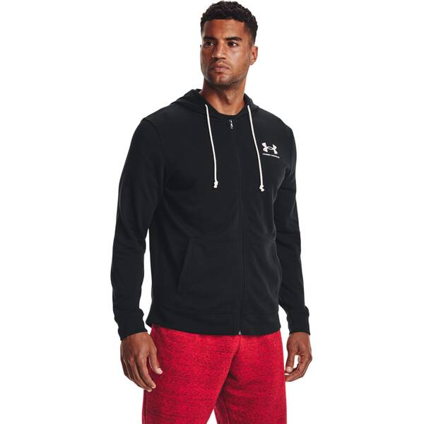 Thumbnail - UNDER ARMOUR Herren Langarm RIVAL TERRY LC FZ