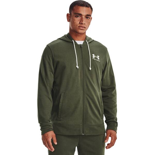 Thumbnail - UNDER ARMOUR Herren Langarm RIVAL TERRY LC FZ