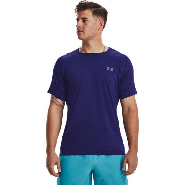 Thumbnail - UNDER ARMOUR Herren Shirt UA Rush Emboss SS