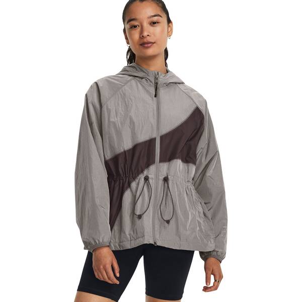Thumbnail - UNDER ARMOUR Damen Kapuzensweat UA RUSH WOVEN NOVELTY