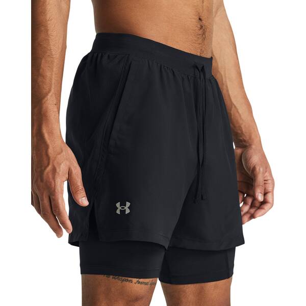Thumbnail - UNDER ARMOUR Herren Shorts UA LAUNCH 5'' 2-IN-1 SHORT