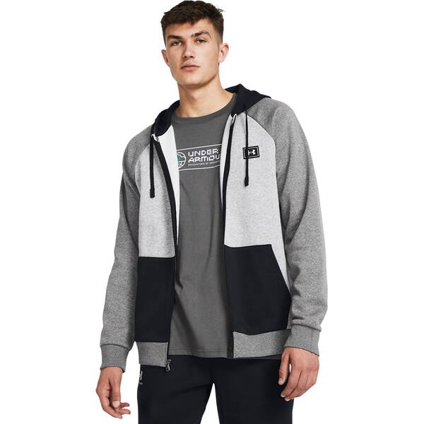 Thumbnail - UNDER ARMOUR Herren Unterjacke UA RIVAL FLC FZ COLORBLOCK