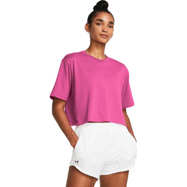 Thumbnail - UNDER ARMOUR Damen Shirt CAMPUS BOXY CROP SS