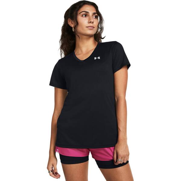 Thumbnail - UNDER ARMOUR Damen Shirt TECH SSV- SOLID