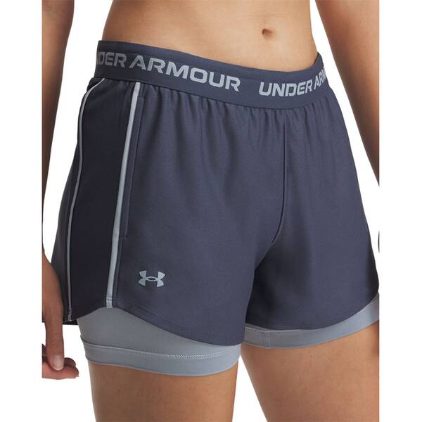Thumbnail - UNDER ARMOUR Damen Shorts TECH PLAY UP 2IN1 SHORTS