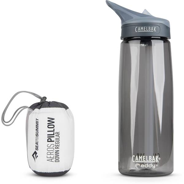 Thumbnail - SEA TO SUMMIT Reisekissen Aeros Down Pillow Regular Grey