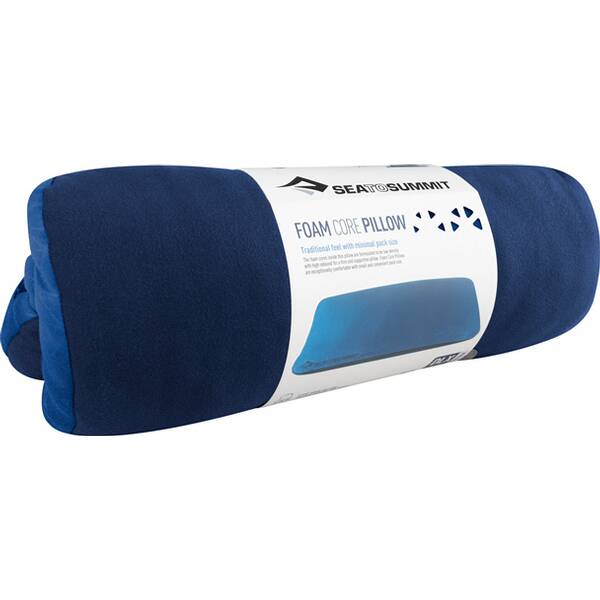 Thumbnail - SEA TO SUMMIT Reisekissen FoamCore Pillow Deluxe Navy Blue