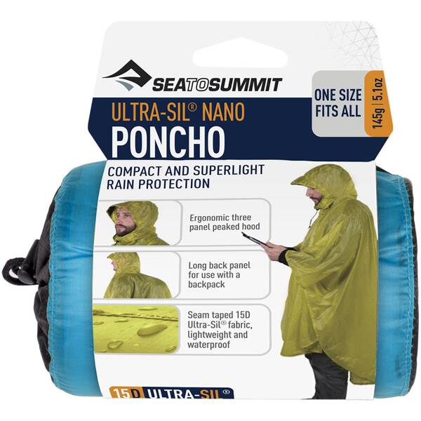 Thumbnail - SEA TO SUMMIT Regenschutz Ultra-Sil Poncho 15D Blue Blue