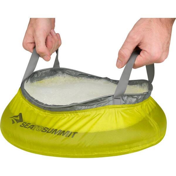 Thumbnail - SEA TO SUMMIT Camping Zubehör Ultra-Sil Kitchen Sink 10 Liter Lime / Grey