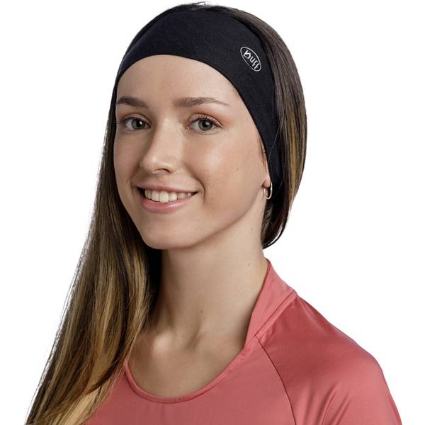 Thumbnail - BUFF Damen COOLNET UV+ TAPERED HEADBAND SOLID BLACK
