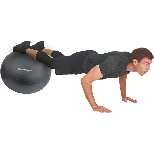 Thumbnail - SCHILDKRÖT FITNESS Ball Schildkröt Gymnastikball, Anti-Burst Qualität, inkl. Luftpumpe, phthalatfrei, in vier verschiede...