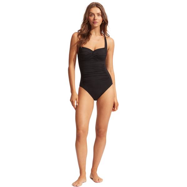 Thumbnail - SEAFOLLY Damen Badeanzug Seafolly Collective Twist Halter One Piece