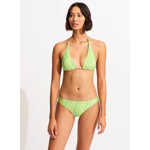 Thumbnail - SEAFOLLY Damen Bikinioberteil Mod Squad Longline Slide Tri