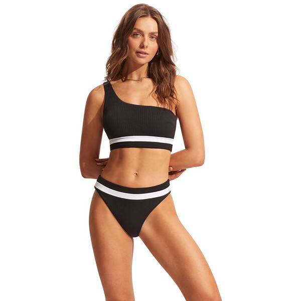 Thumbnail - SEAFOLLY Damen Bikinihose Slice Of Splice Spliced High Rise