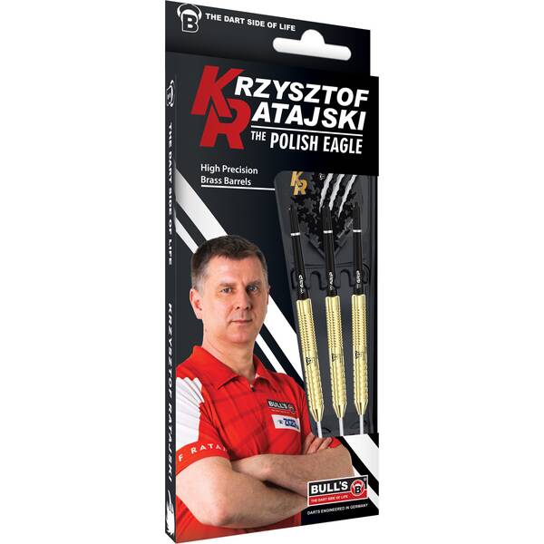 Thumbnail - BULLS BULL'S Dartpfeil Krzysztof Ratajski Brass Gold Steel Dart