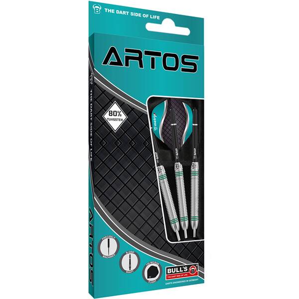 Thumbnail - BULLS BULL'S Dartpfeil Artos AR1 Steeldart, Mint 80% Tungsten