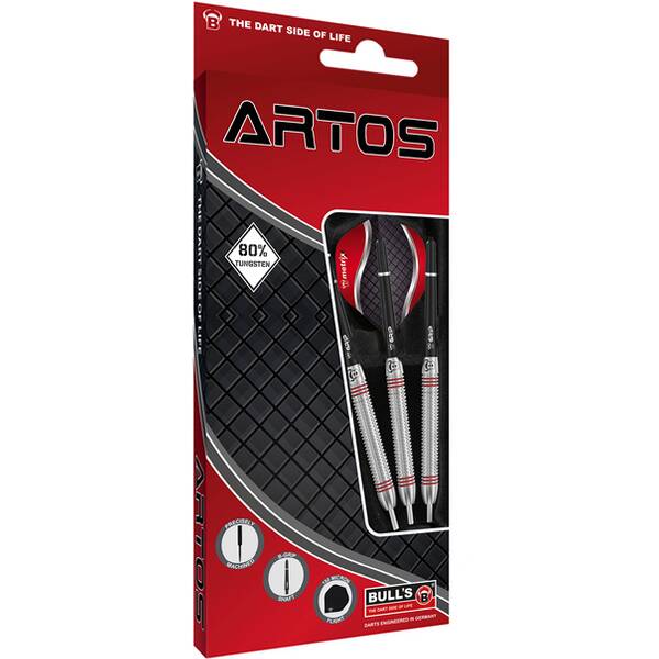 Thumbnail - BULLS BULL'S Dartpfeil Artos AR3 Steeldart, Red 80% Tungsten
