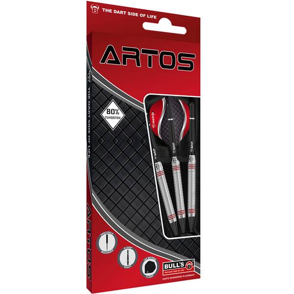 Thumbnail - BULLS BULL'S Dartpfeil Artos AR3 Softdart, Red 80% Tungsten