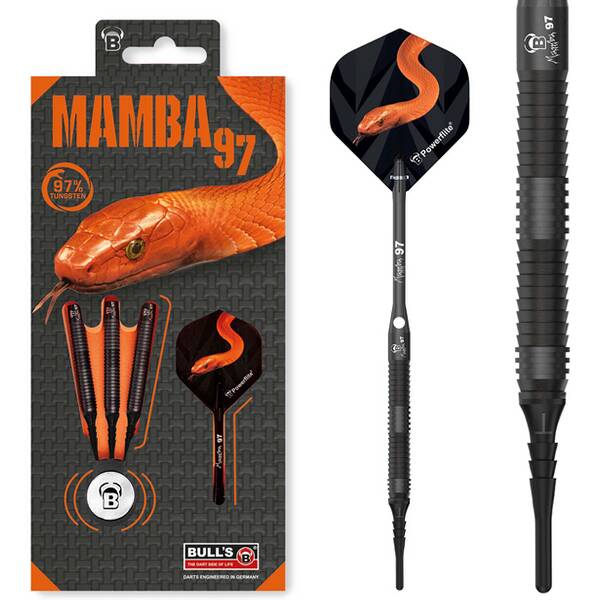 Thumbnail - BULLS BULL'S Dartpfeil Mamba-97 M5 Soft Dart
