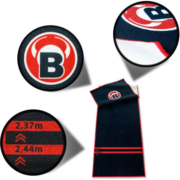 Thumbnail - BULLS BULL'S Dartboard Carpet Mat 170 Black