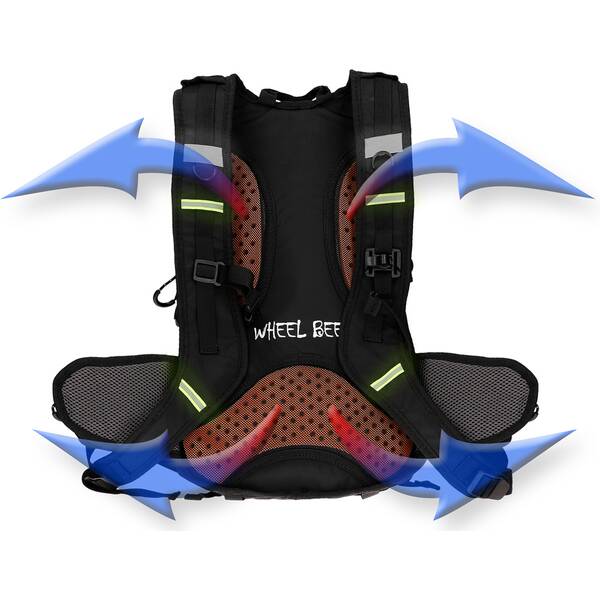 Thumbnail - WHEEL BEE ® Bike Backpack Stelvio - Black