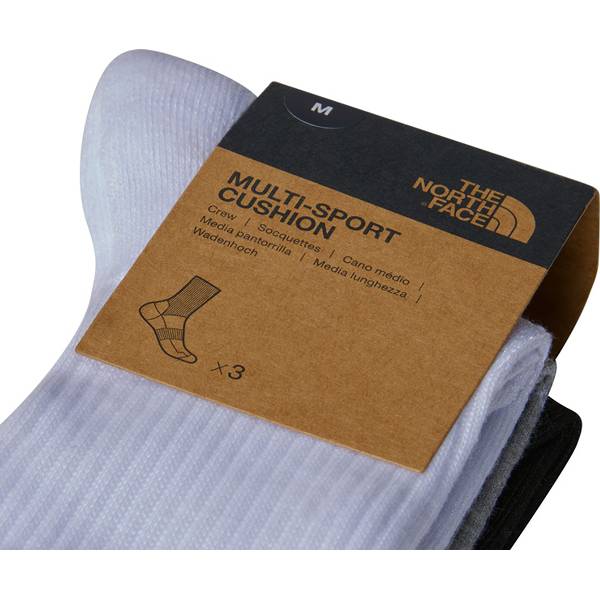 Thumbnail - THE NORTH FACE Herren Socken MULTI SPORT CUSH CREW SOCK 3P