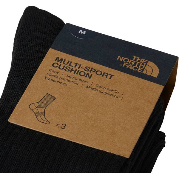 Thumbnail - THE NORTH FACE Herren Socken MULTI SPORT CUSH CREW SOCK 3P