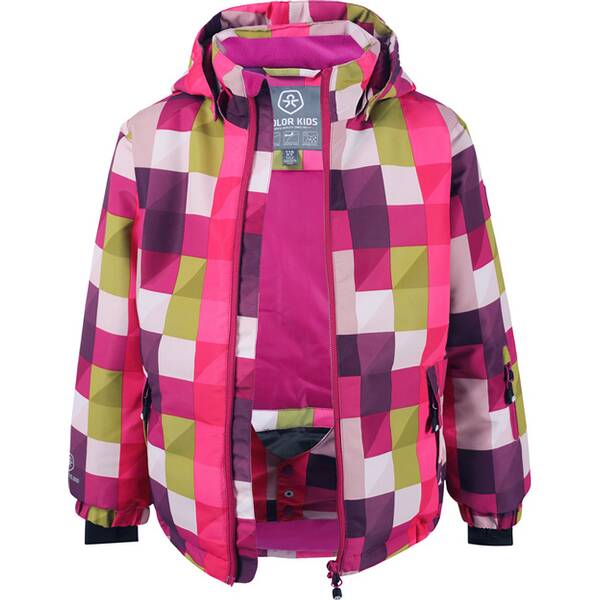 Thumbnail - COLOR KIDS Kinder Funktionsjacke Ski jacket AOP, AF 10.000