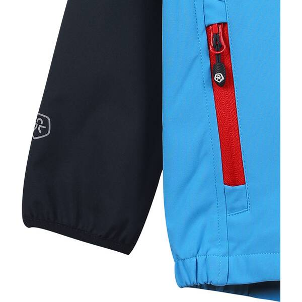 Thumbnail - COLOR KIDS Kinder Schlupfjacke Softshell - Colorblock