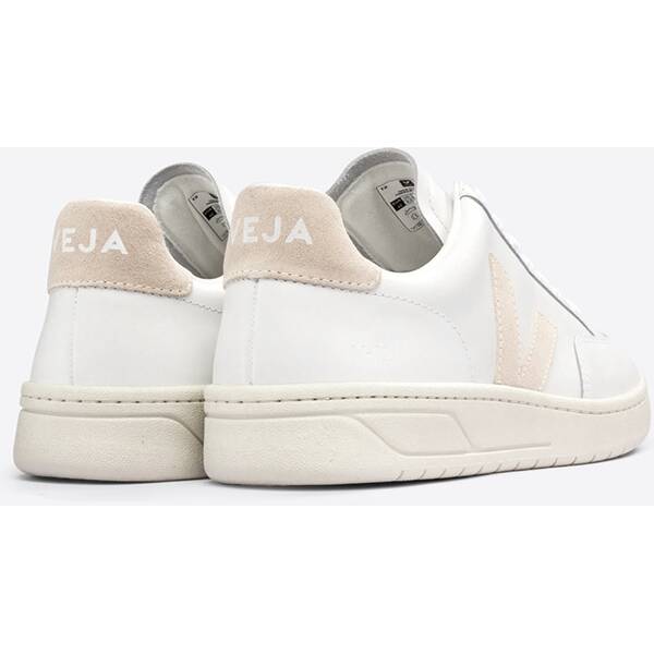 Thumbnail - VEJA Herren Freizeitschuhe V-12 LEATHER EXTRA-WHITE_SABLE