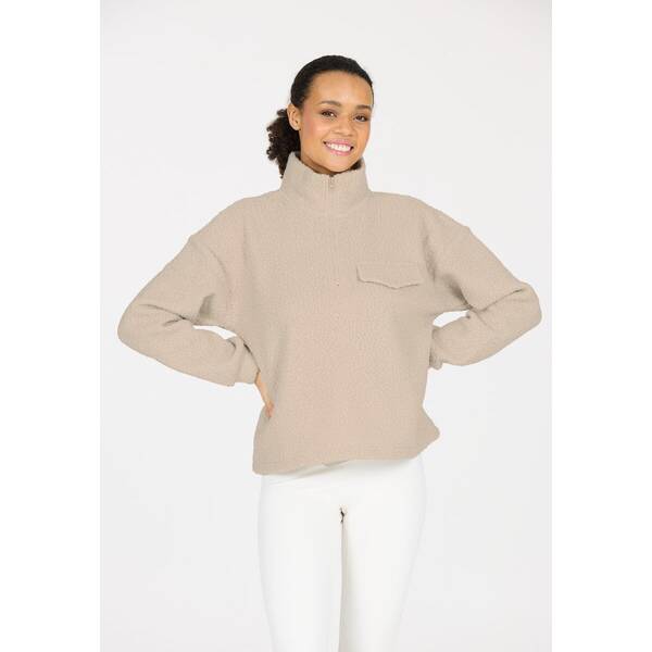 Thumbnail - ATHLECIA Damen Sweatshirt Florrie W Sherpa Half zip