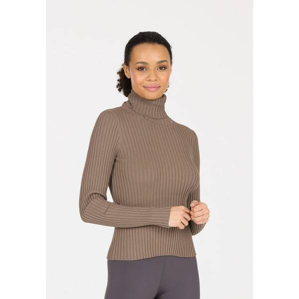 Thumbnail - ATHLECIA Damen Shirt Jelina W Ribbed Turtleneck