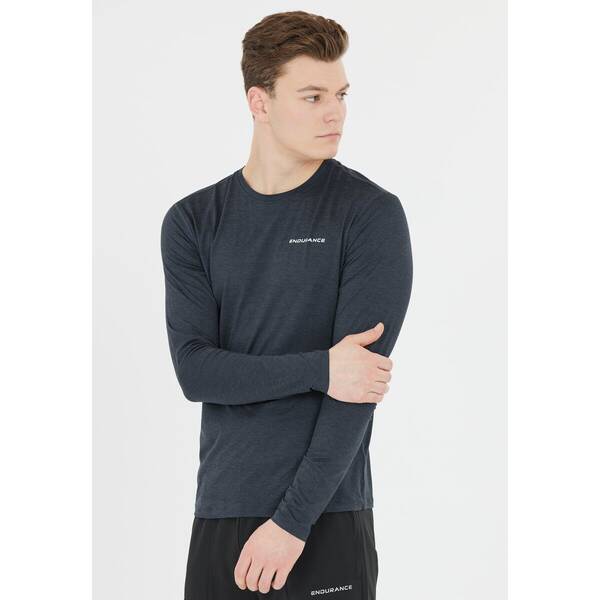 Thumbnail - ENDURANCE Herren T-Shirt Abdon M Melange L/S Tee