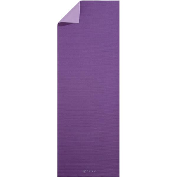 Thumbnail - GAIAM YOGAMATTE PLUM JAM 2-COLOR 6MM PREMIUM