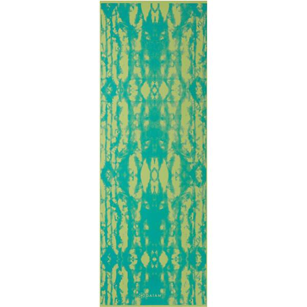 Thumbnail - GAIAM Matte TURQUOISE LOTUS YOGAMATTE 6MM PREMIUM REVERSIBLE