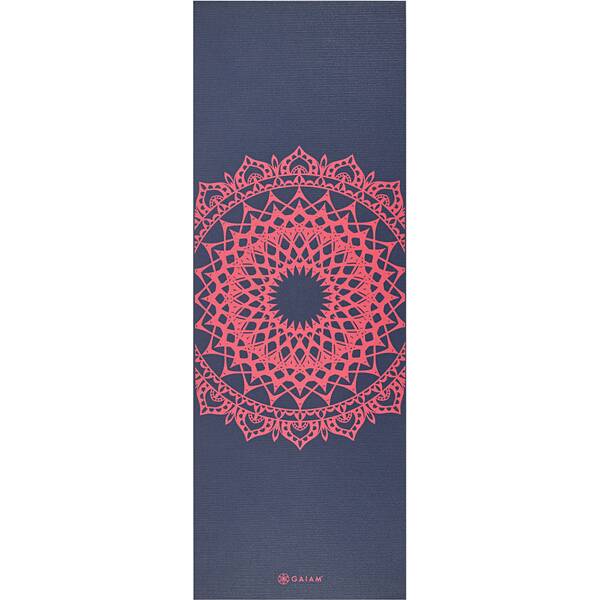 Thumbnail - GAIAM YOGAMATTE PINK MARRAKESH 4MM CLASSIC PRINTED