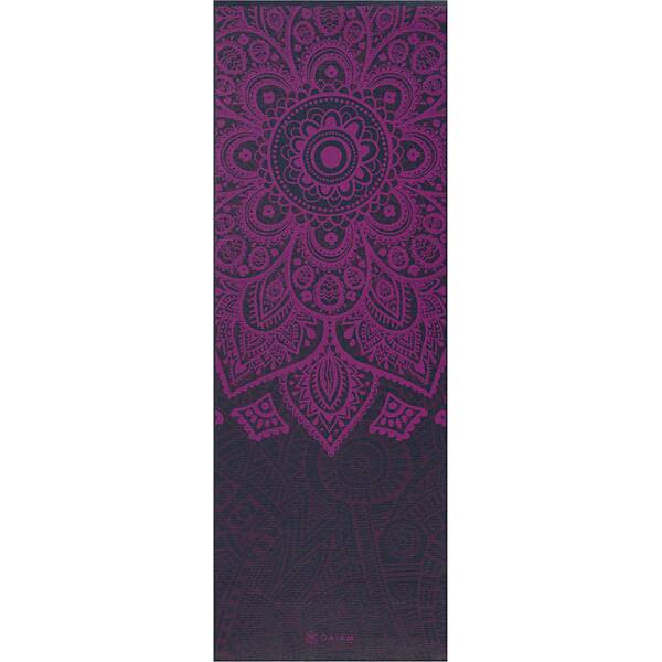 Thumbnail - GAIAM YOGAMATTE PLUM SUNDIAL 6MM PREMIUM