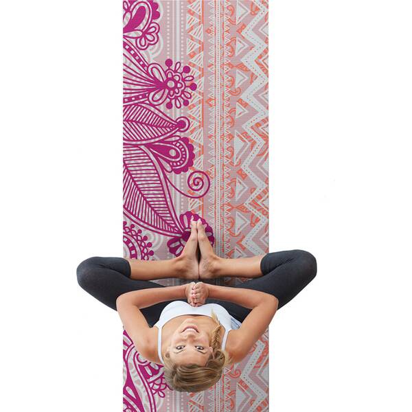 Thumbnail - GAIAM Matte BOHEMIAN ROSE YOGAMATTE 4MM CLASSIC PRINTED