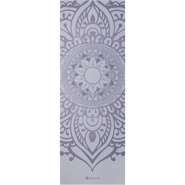 Thumbnail - GAIAM YOGAMATTE WILD LILAC SUNDIAL 5MM CLASSIC PRINTED