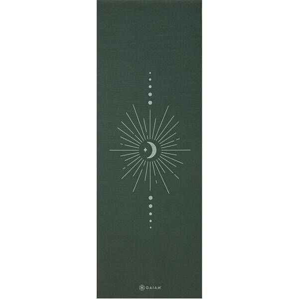 Thumbnail - GAIAM YOGAMATTE DEEP GREEN VISION 5MM CLASSIC PRINTED