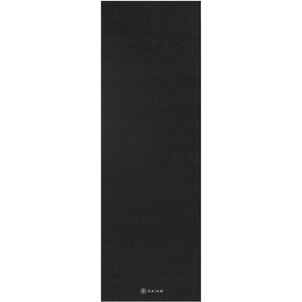 Thumbnail - GAIAM YOGAMATTE BLACK 4MM SOLID