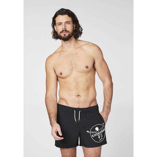 Thumbnail - CHIEMSEE Badehose mit CHIEMSEE Print am linken Bein