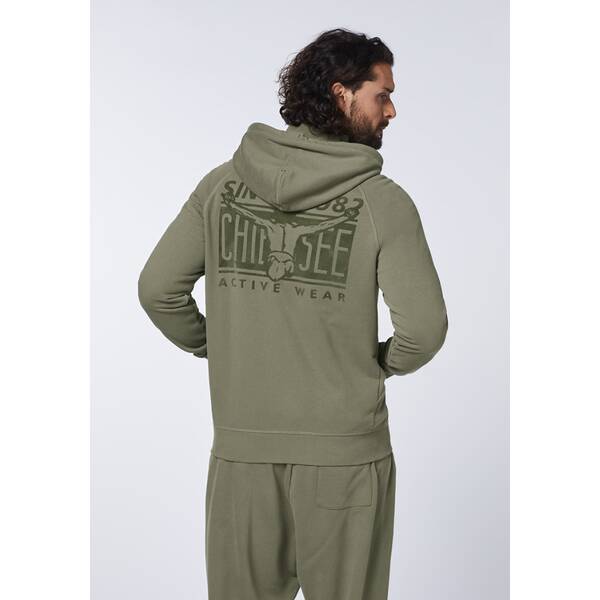 Thumbnail - CHIEMSEE Sweatjacke mit CHIEMSEE Rückenprint