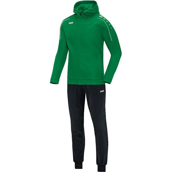 Thumbnail - JAKO Damen Sportanzug Trainingsanzug Polyester Classico mit Kapuze