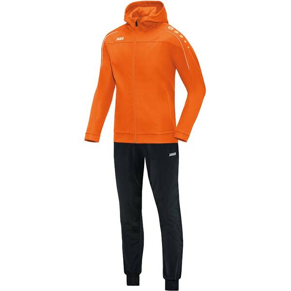 Thumbnail - JAKO Damen Sportanzug Trainingsanzug Polyester Classico mit Kapuze