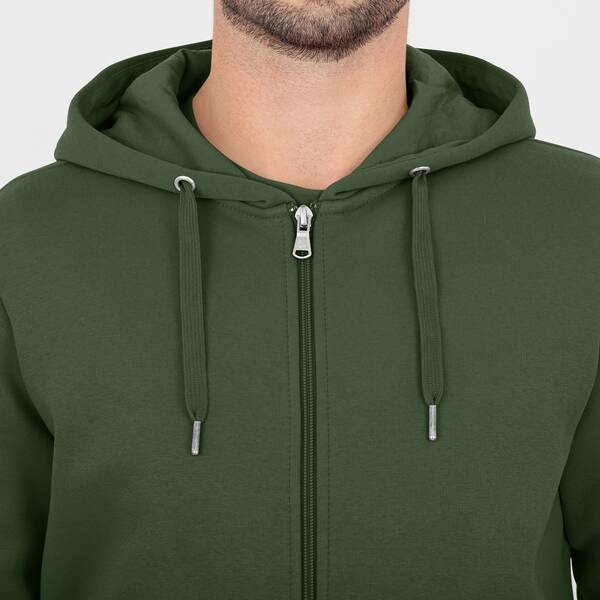 Thumbnail - JAKO Herren Funktionsjacke Kapuzenjacke Organic