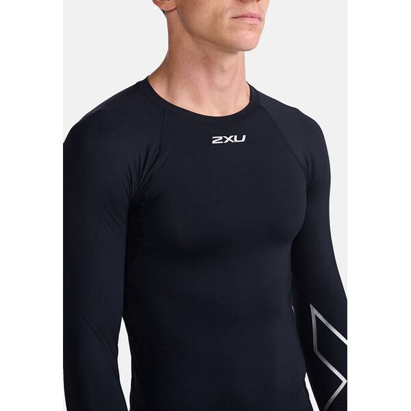 Thumbnail - 2XU Herren Shirt Longsleeve Core Compression Long Sleeve